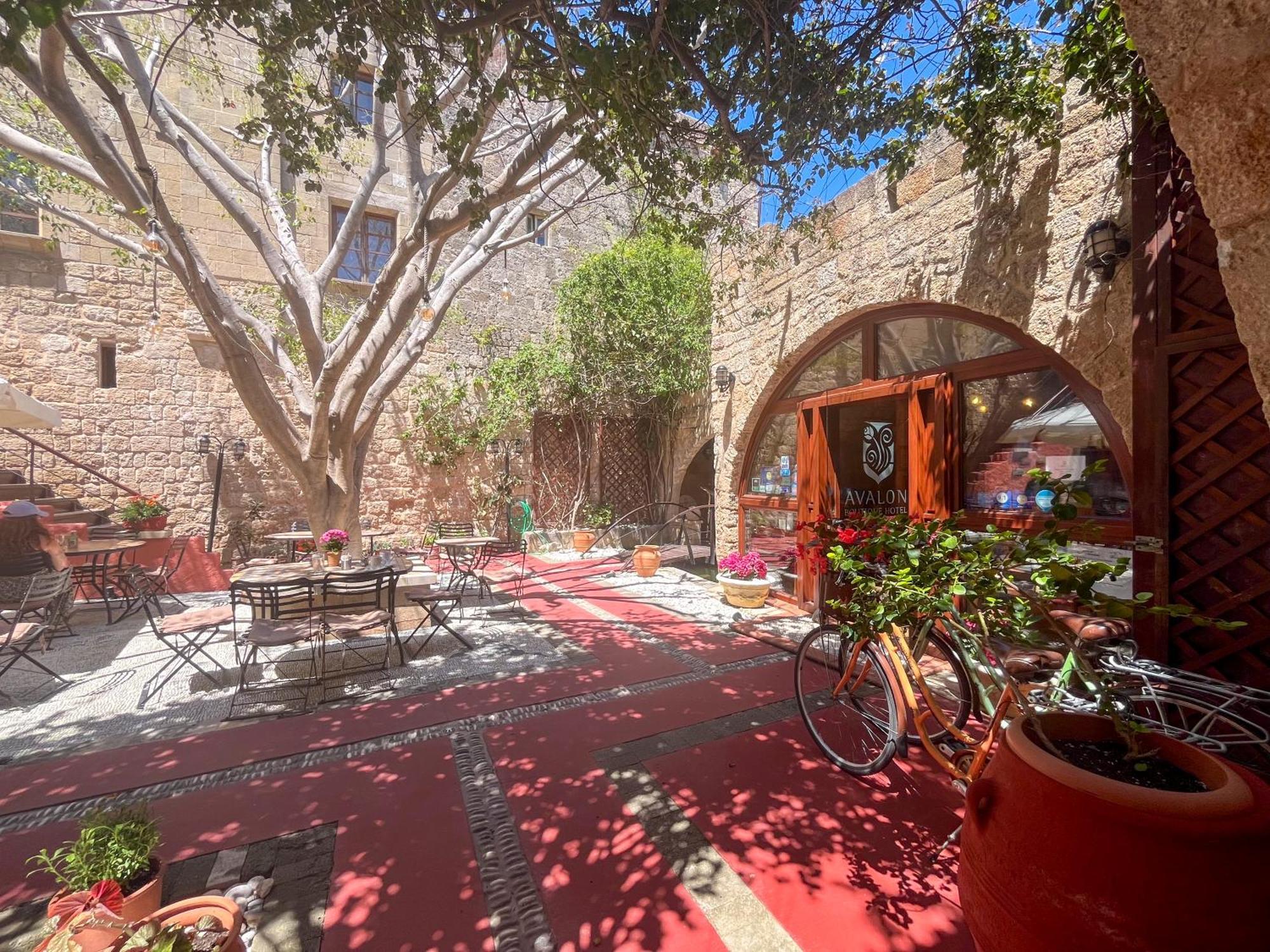 Avalon Boutique Hotel Rhodes Родос Экстерьер фото